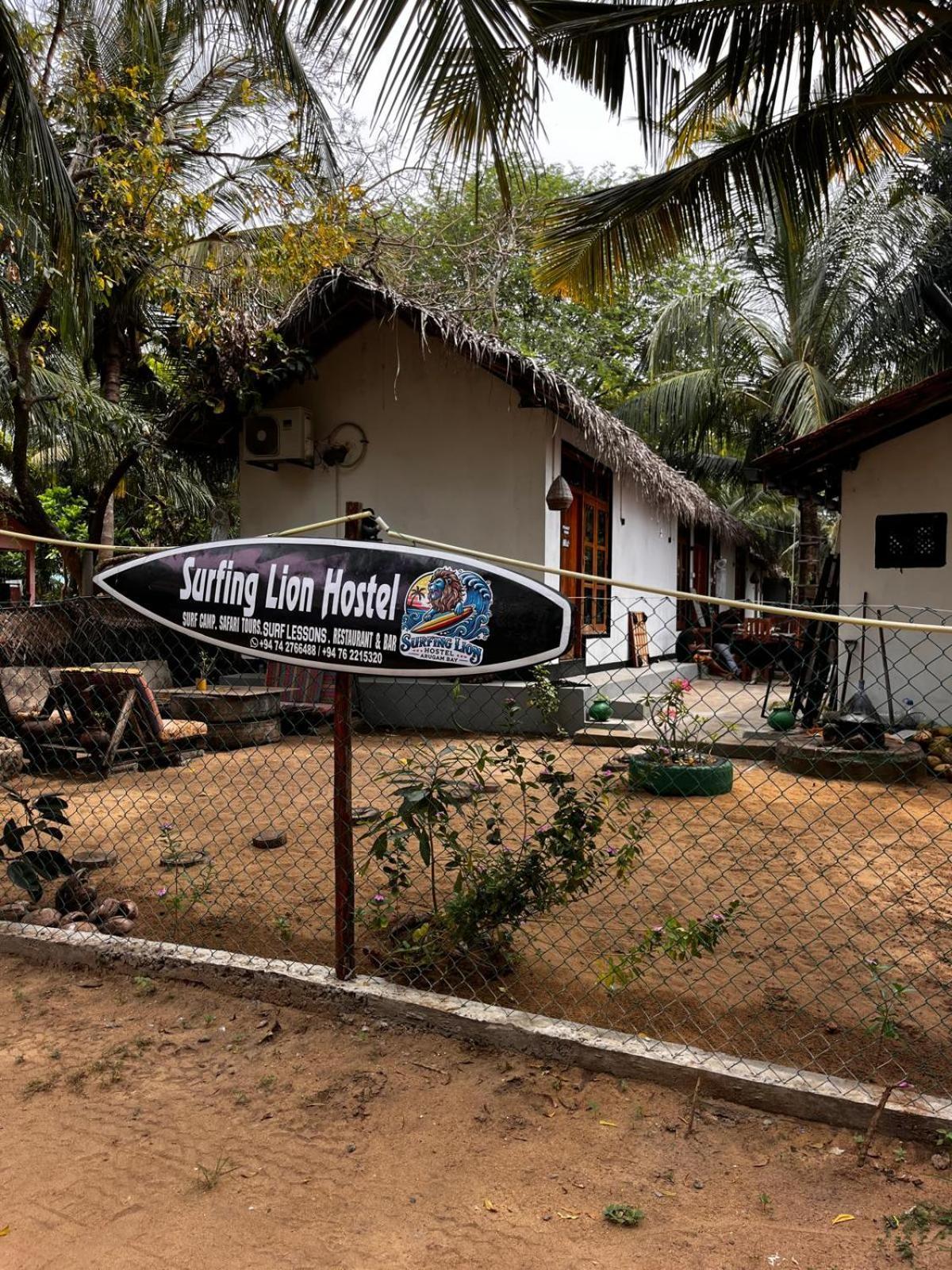 Surfing Lion Hostel Arugam Bay Kültér fotó